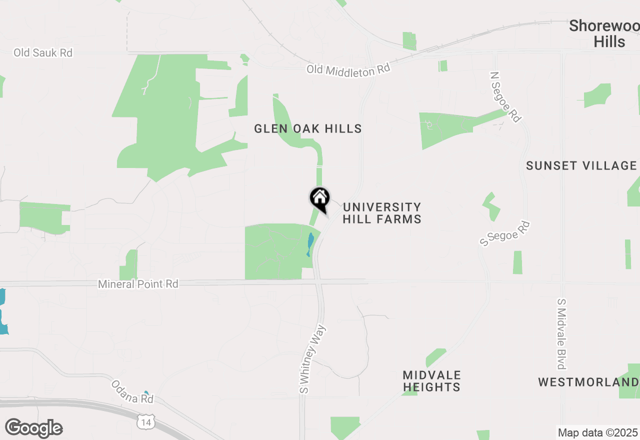 Map of 221 S Kenosha Drive, Madison, WI 53705