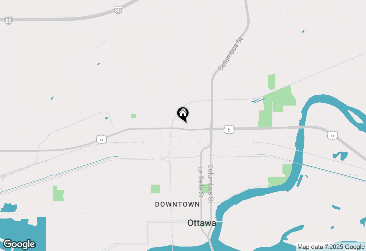 Map of 329 Desoto Street, Ottawa, IL 61350