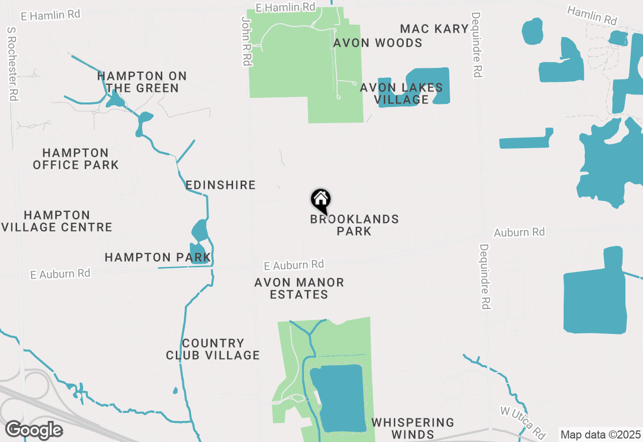 Map of 2784 Frankson Avenue, Rochester Hills, MI 48307