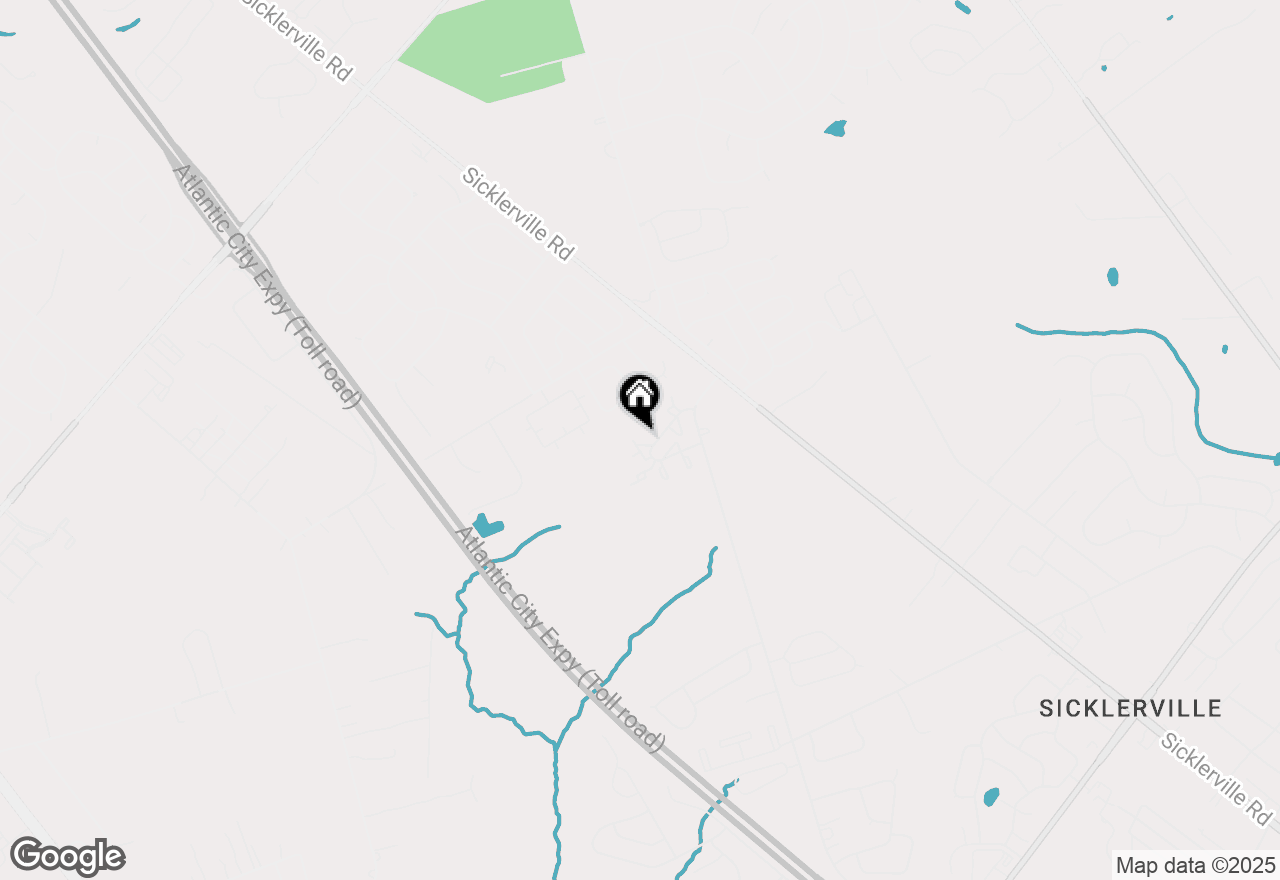 Map of 108 Kenwood Drive, Sicklerville, NJ 08081