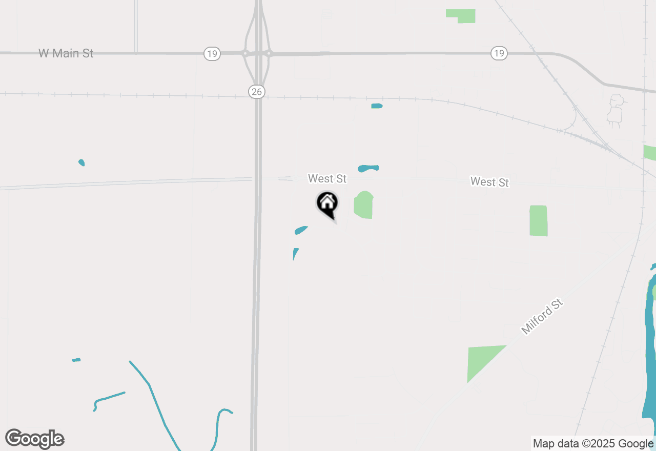 Map of 623 Belmont Dr, Watertown, WI 53094