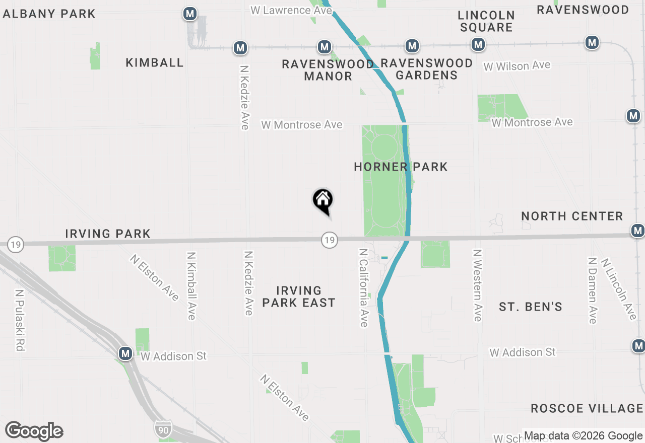 Map of 4037 N Richmond Street, Chicago, IL 60618