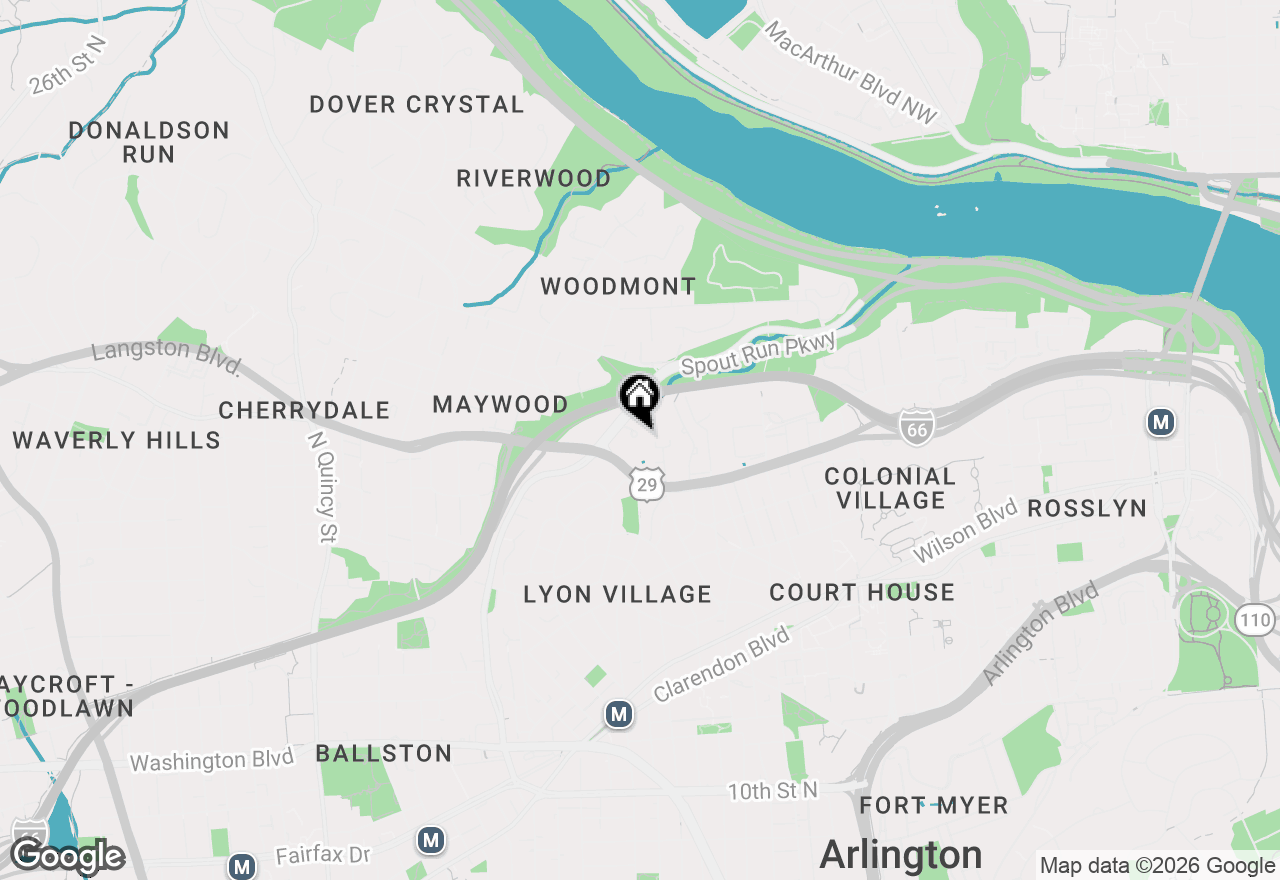 Map of 3000 Spout Run Pkwy #A-507, Arlington, VA 22207