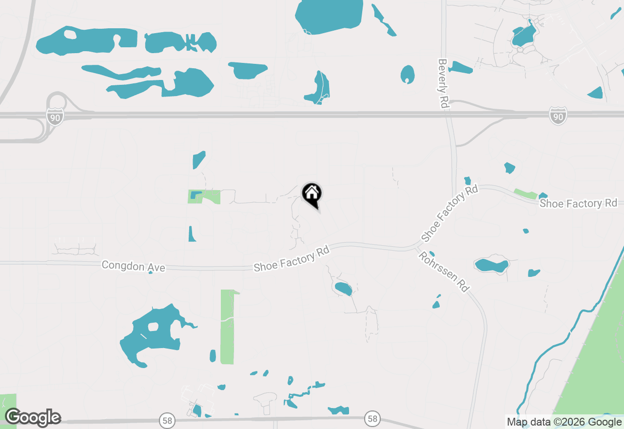 Map of 1870 Hampshire Drive, Hoffman Estates, IL 60192