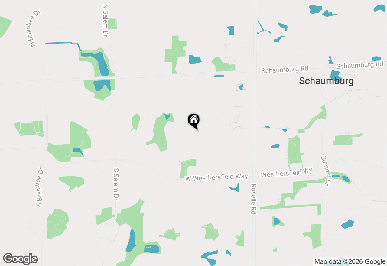 Map of 321 Hickory Lane, Schaumburg, IL 60193