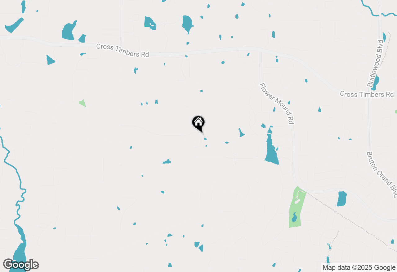 Map of 3700 Scenic Drive, Flower Mound, TX 75022