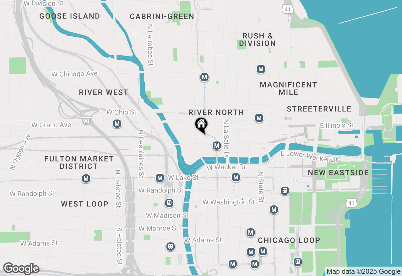 Map of 333 W Hubbard Street #610, Chicago, IL 60654
