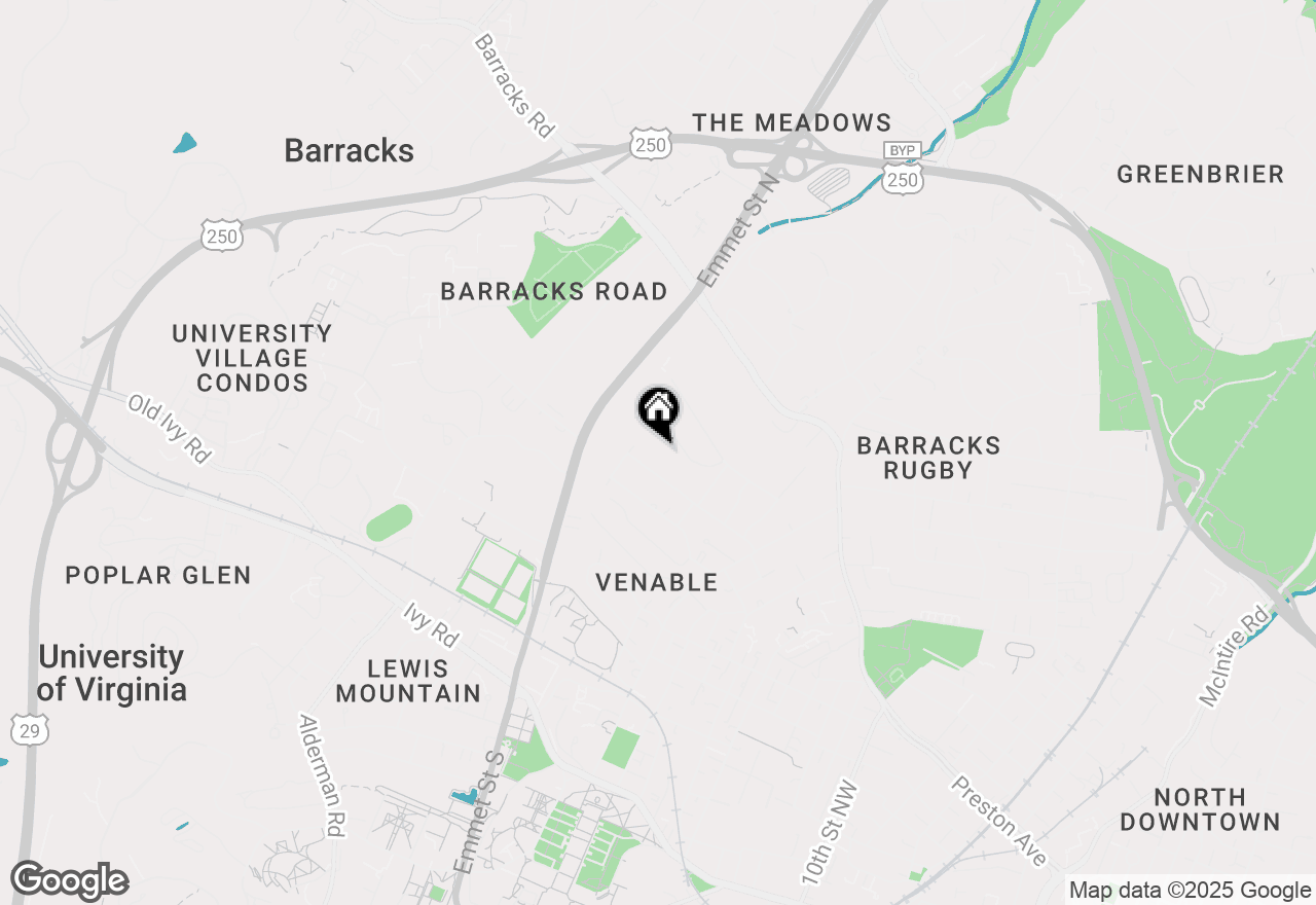 Map of 1861 Winston Rd, Charlottesville, VA 22903