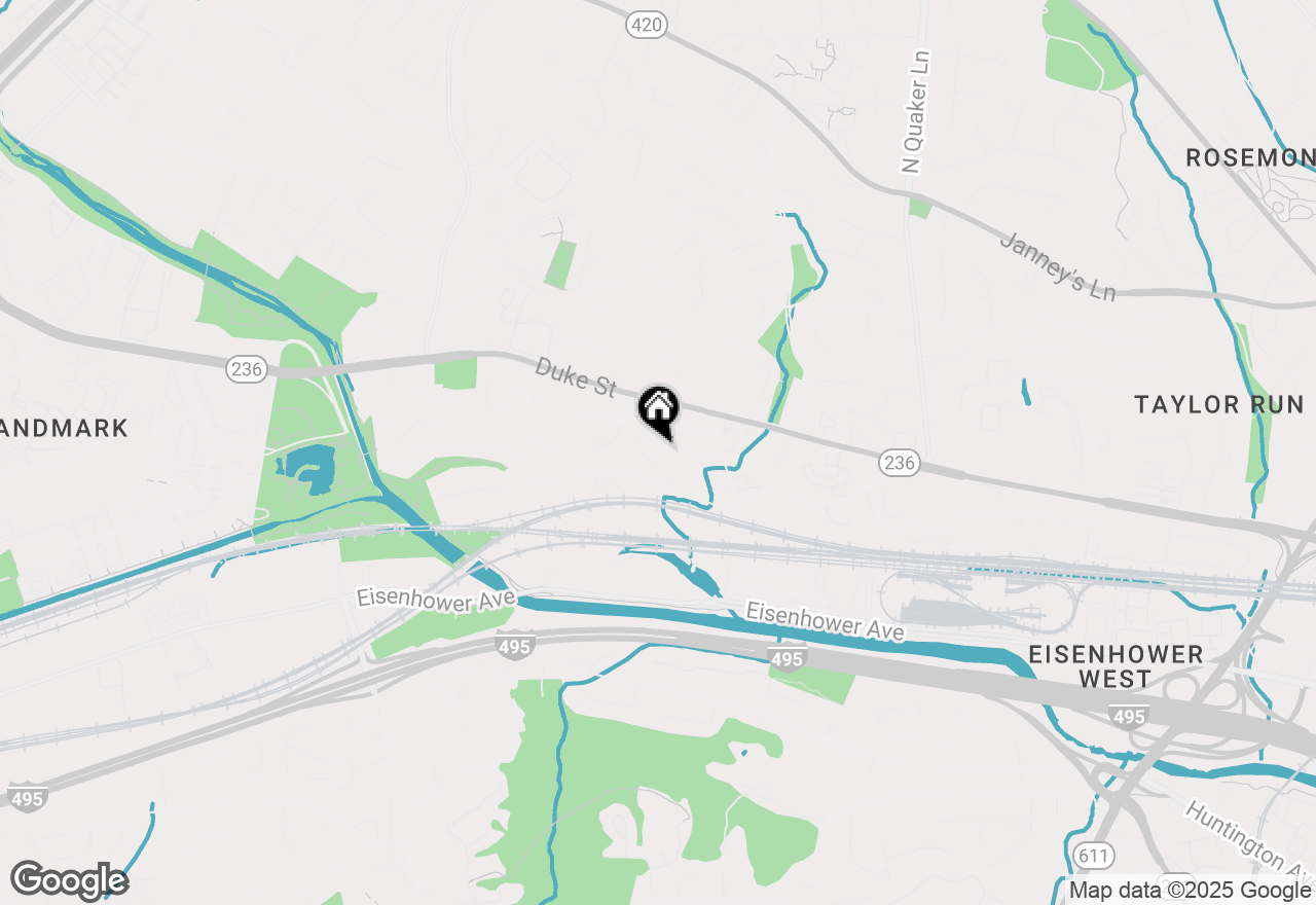 Map of 43 S Floyd Street, Alexandria, VA 22304