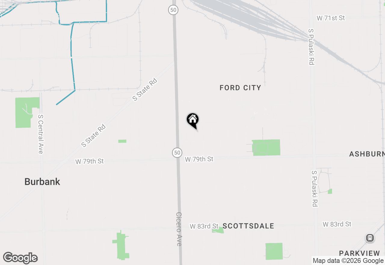 Map of 7728 S Kilpatrick Avenue, Chicago, IL 60652