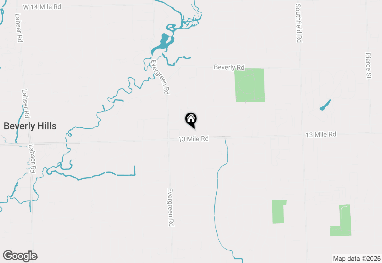 Map of 31035 Tremont Lane, Franklin, MI 48025