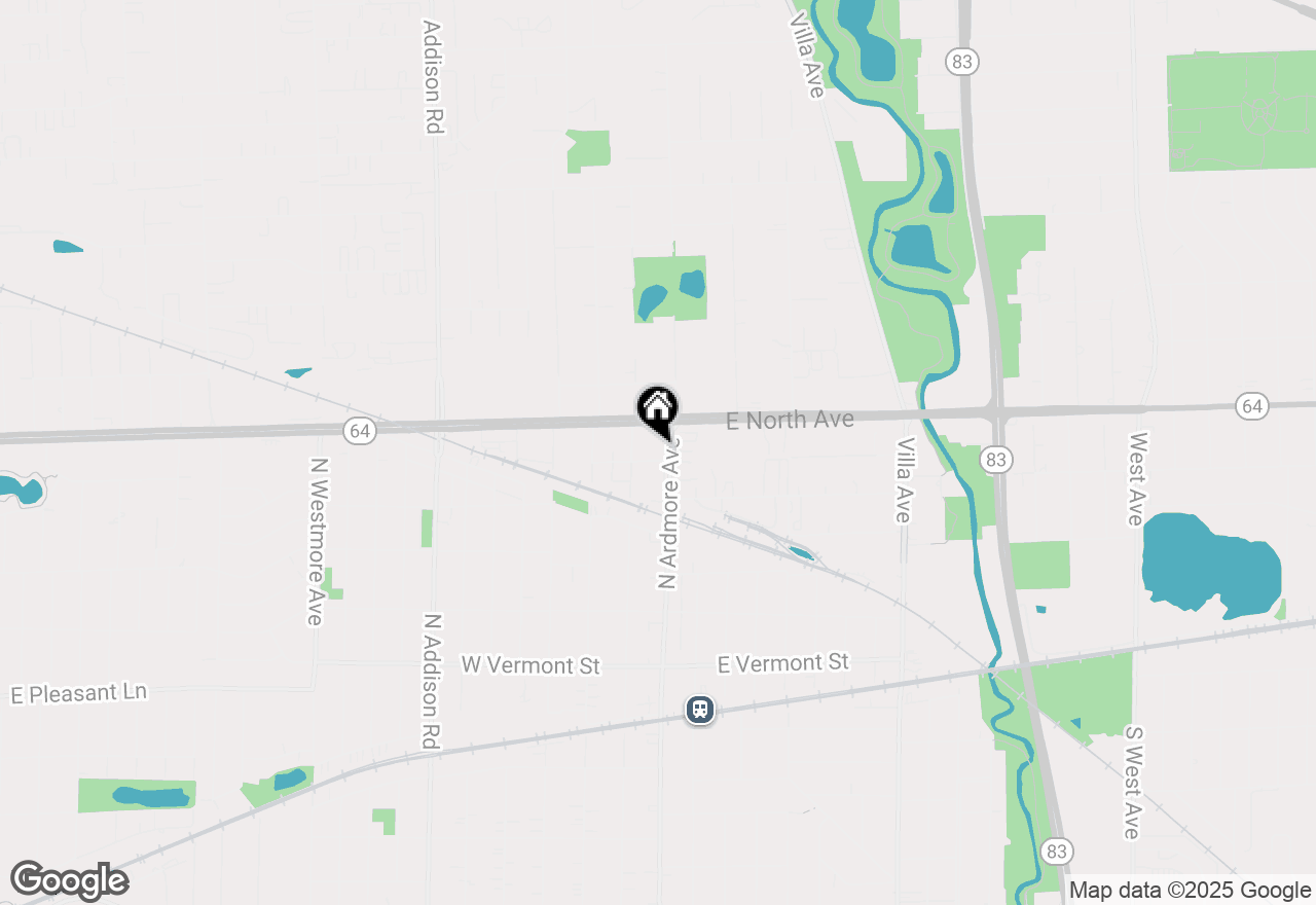 Map of 736 N Ardmore Ave., Villa Park, IL 60181