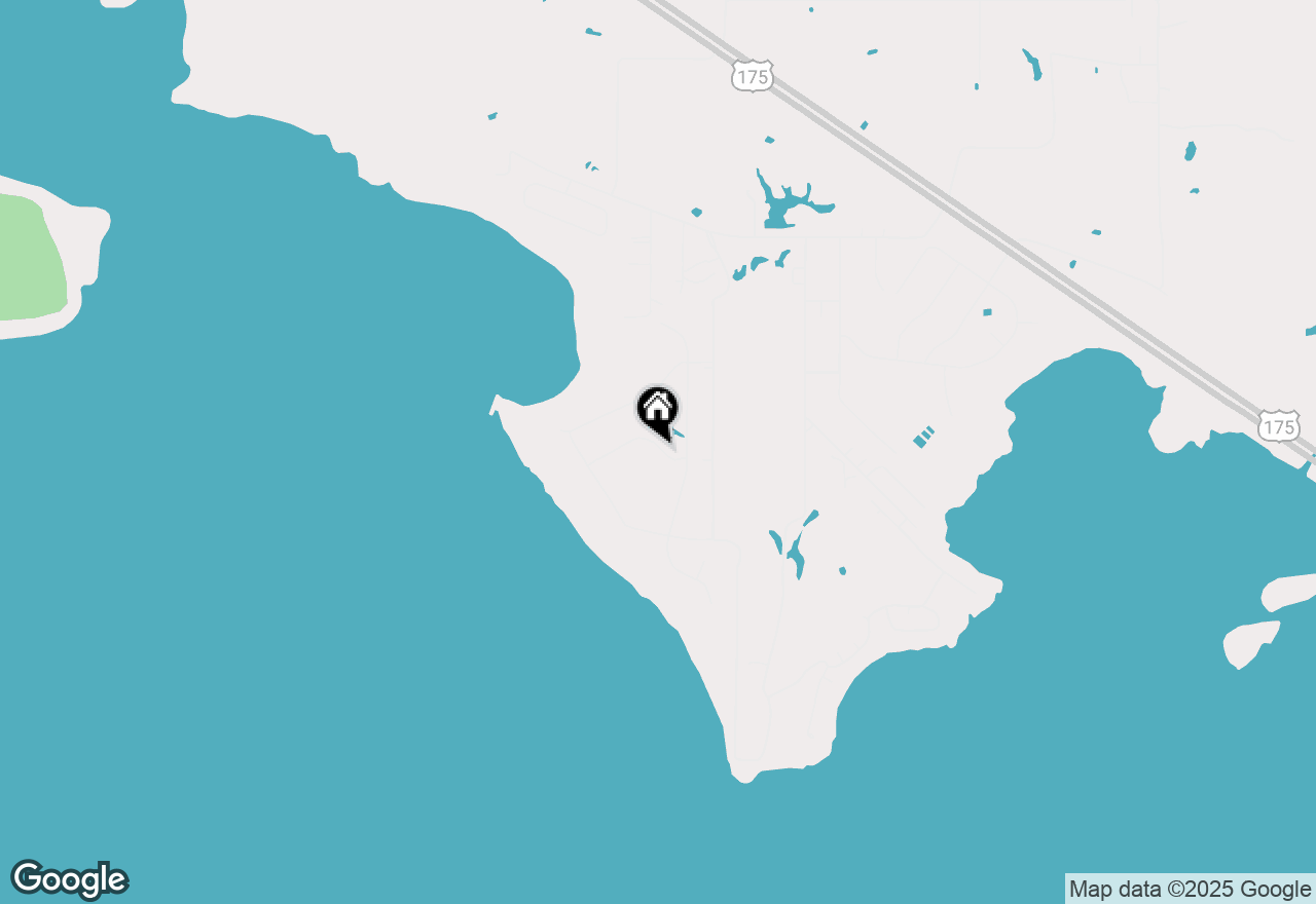 Map of 307 Cedar Creek Landing Lane, Mabank, TX 75143