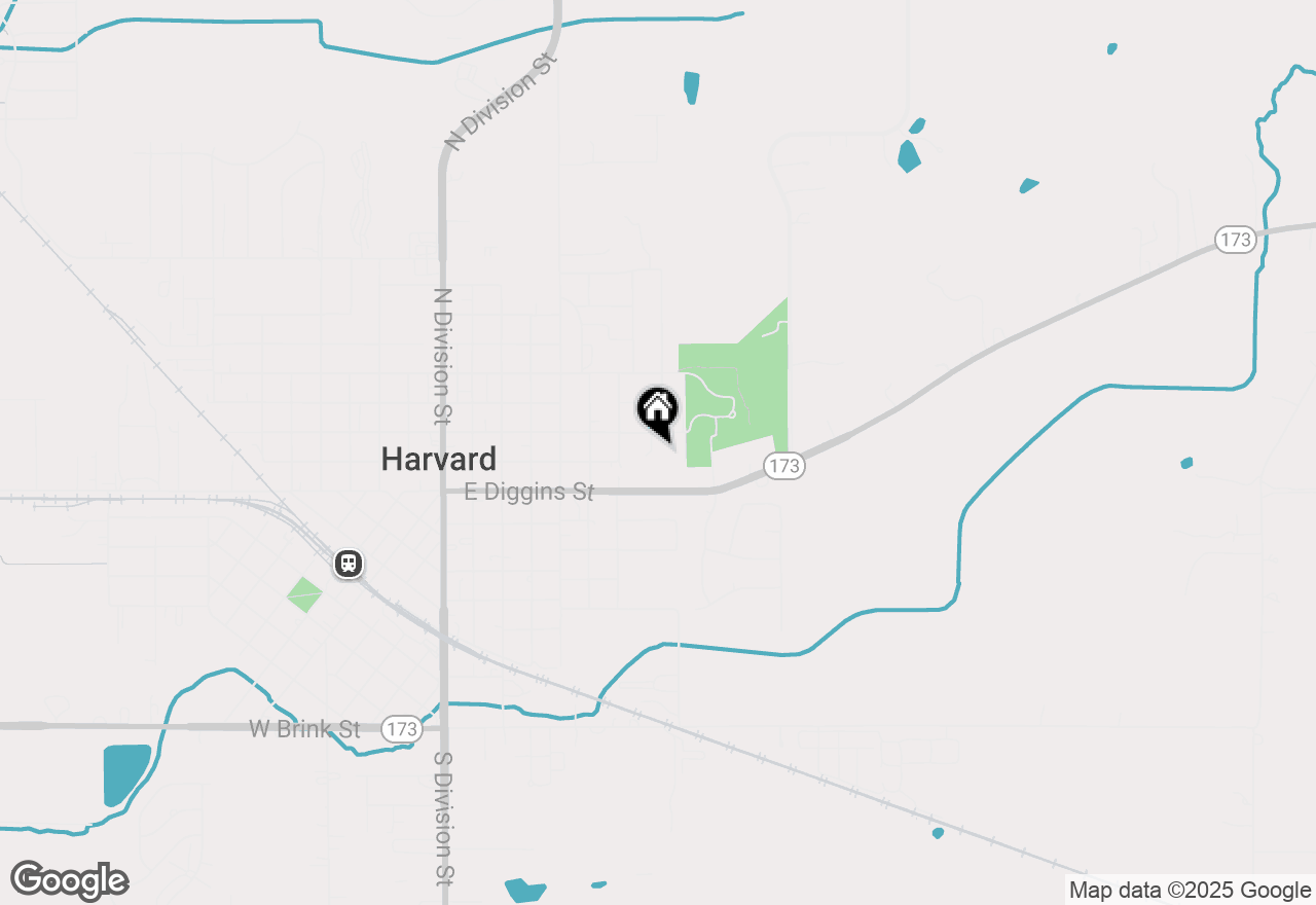 Map of 601 Little John Lane, Harvard, IL 60033