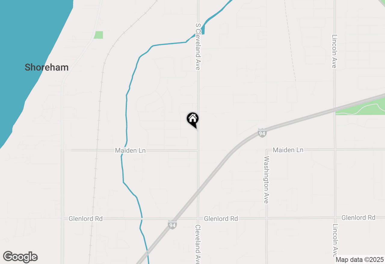 Map of 1732 Nash Drive, St Joseph, MI 49085