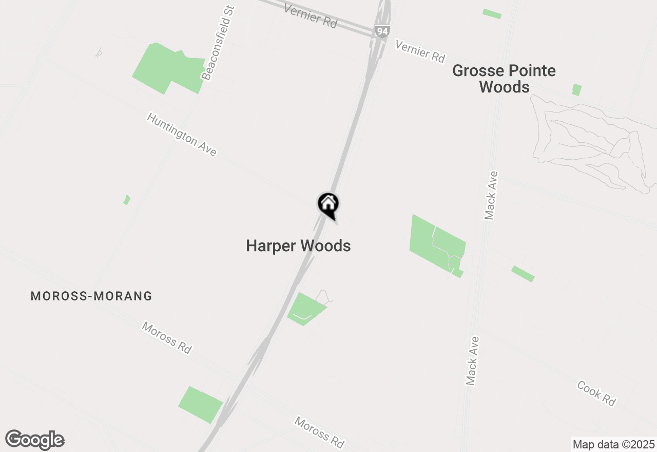 Map of 19804 Harper Avenue #202, Harper Woods, MI 48225