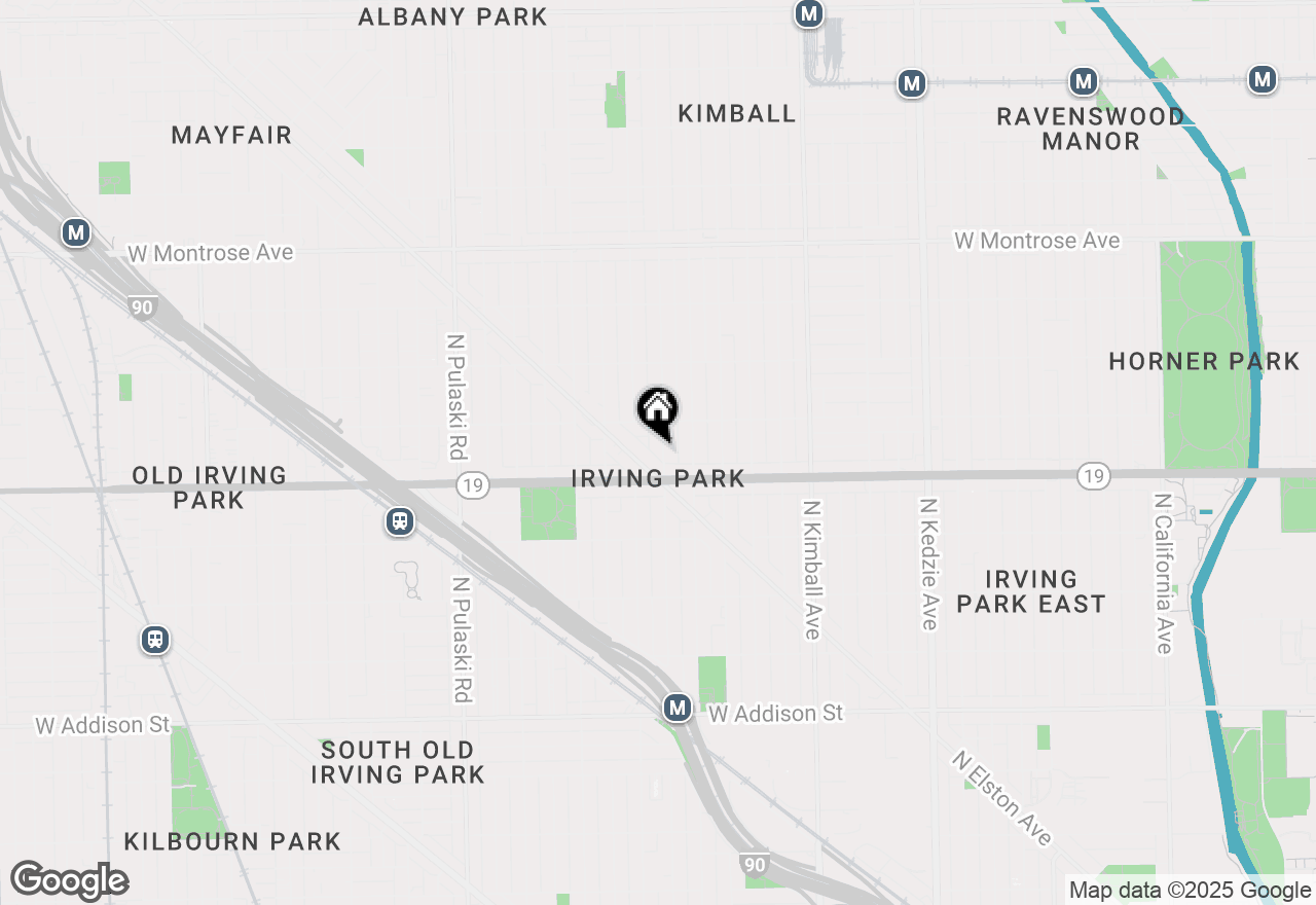 Map of 4022 N Monticello Avenue #3N, Chicago, IL 60618