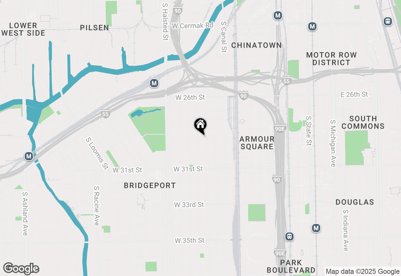 Map of 2914 S Wallace Street, Chicago, IL 60616