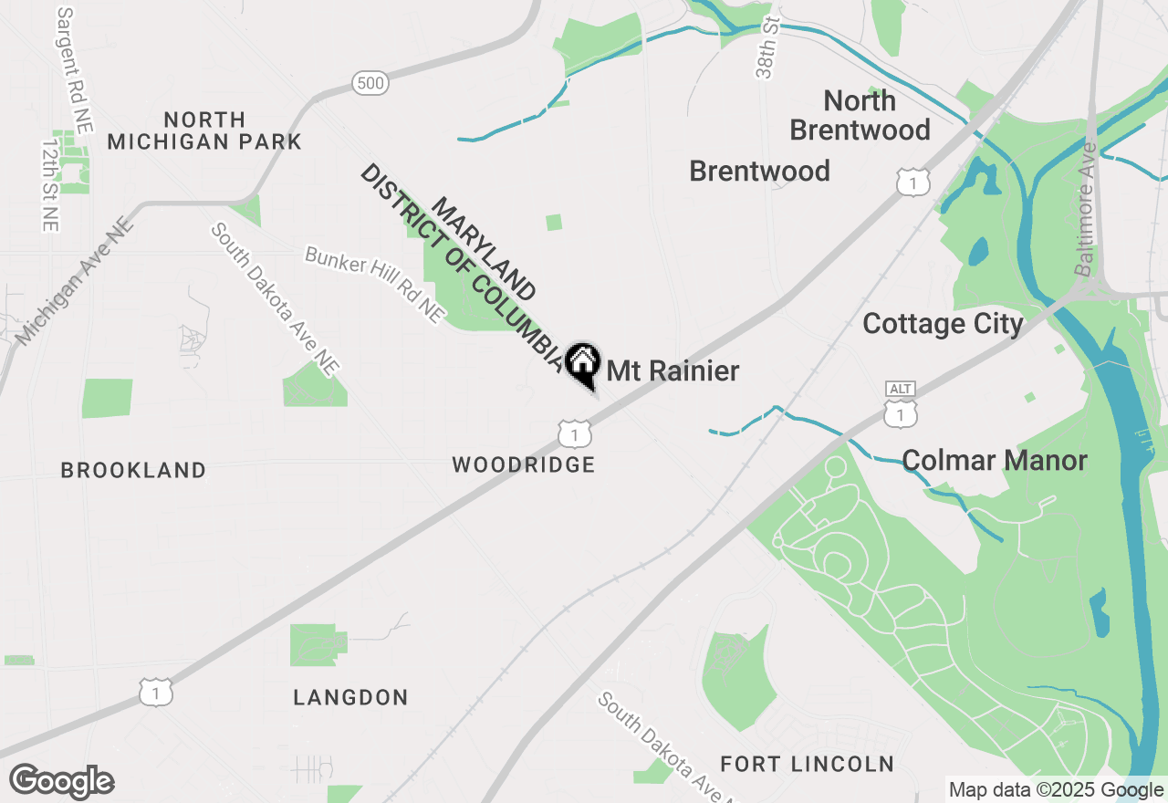 Map of 3030 Otis Street Ne, Washington, DC 20018