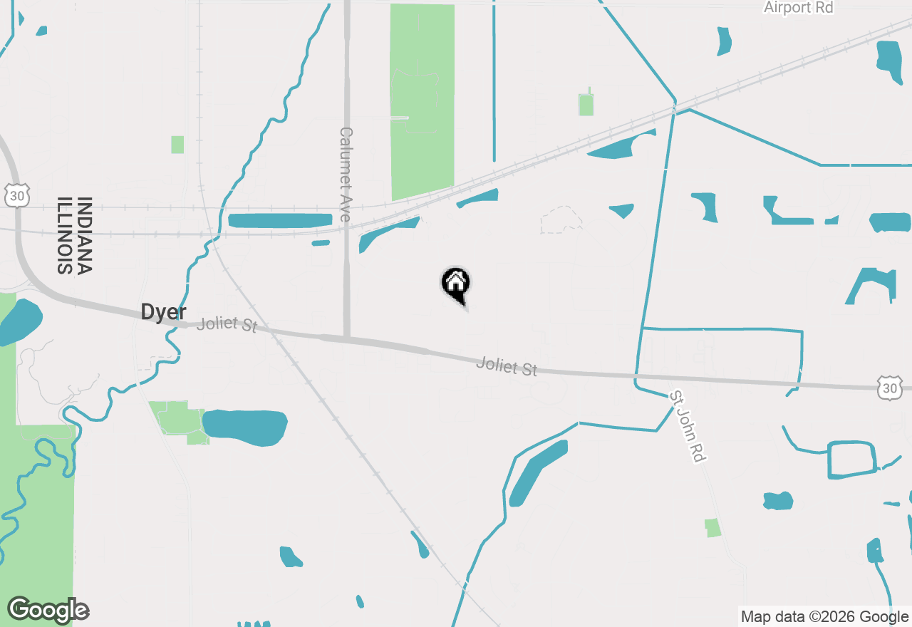 Map of 1068 Rockwell Lane, Dyer, IN 46311