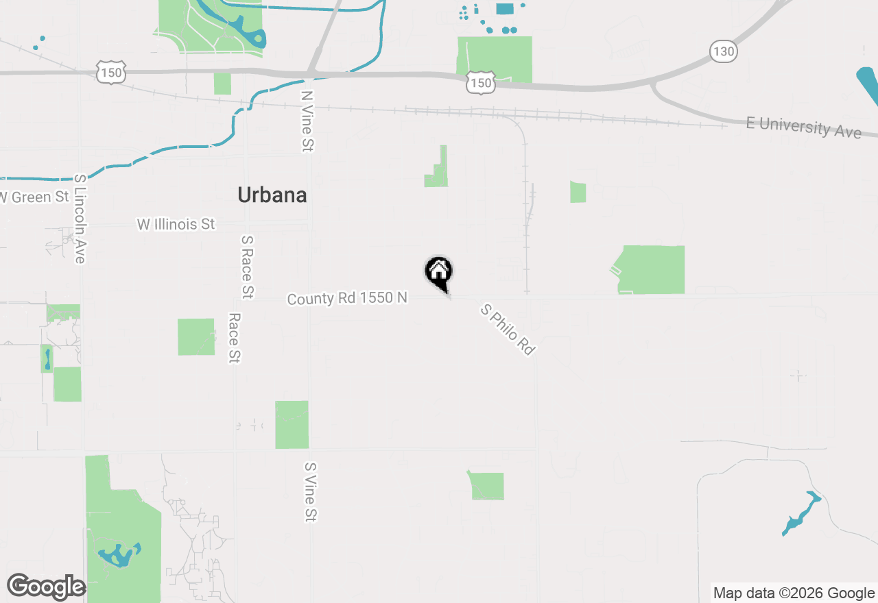 Map of 909 E Washington Street, Urbana, IL 61801