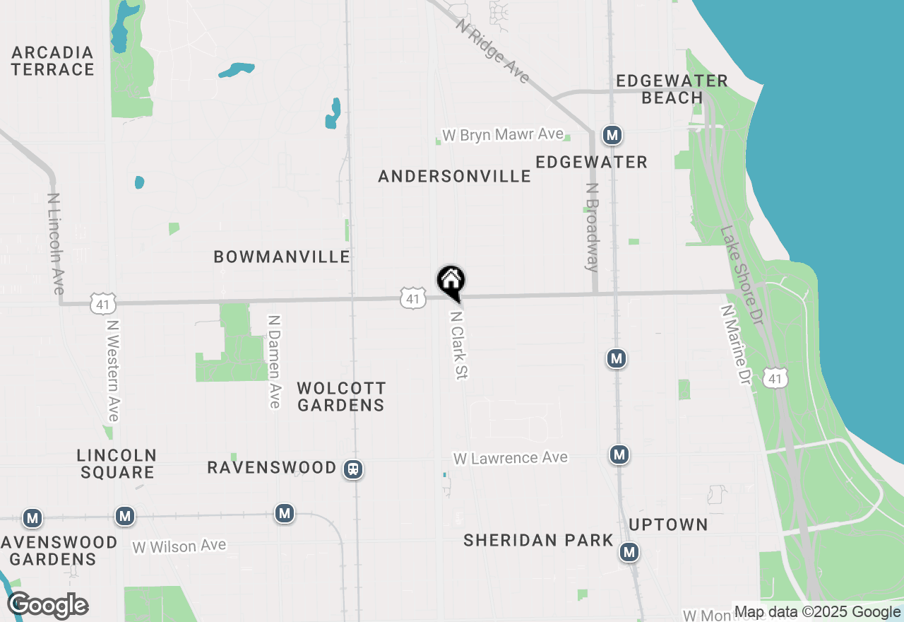 Map of 5140 N Clark Street, Chicago, IL 60640