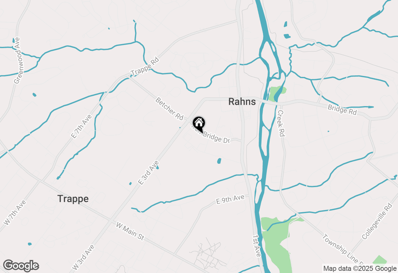 Map of 5 Iron Bridge Drive, Collegeville, PA 19426