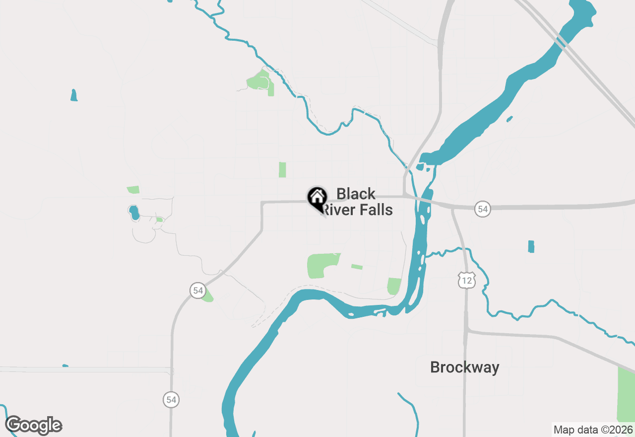 Map of 107 S 6th St, Black River Falls, WI 54615