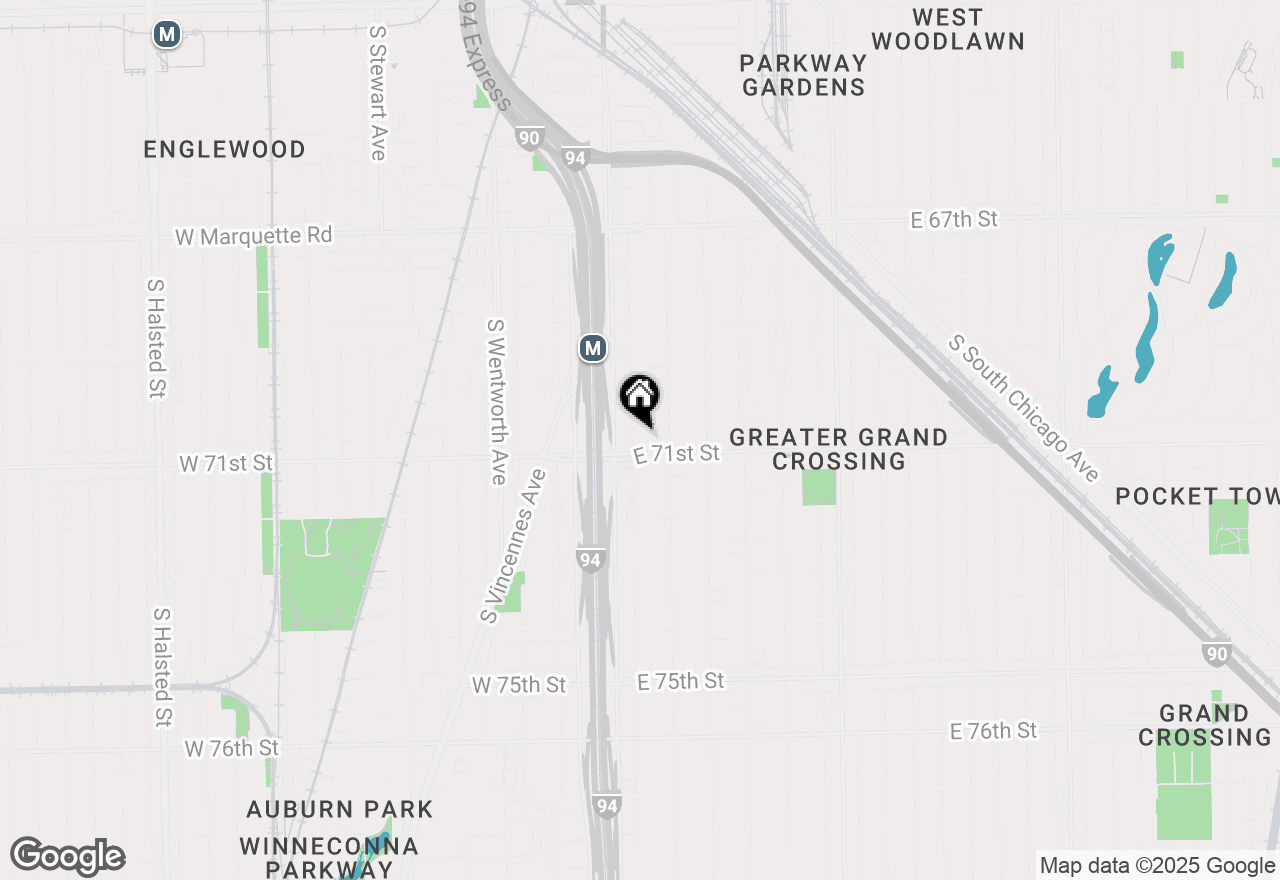 Map of 7046 S Wabash Avenue, Chicago, IL 60637