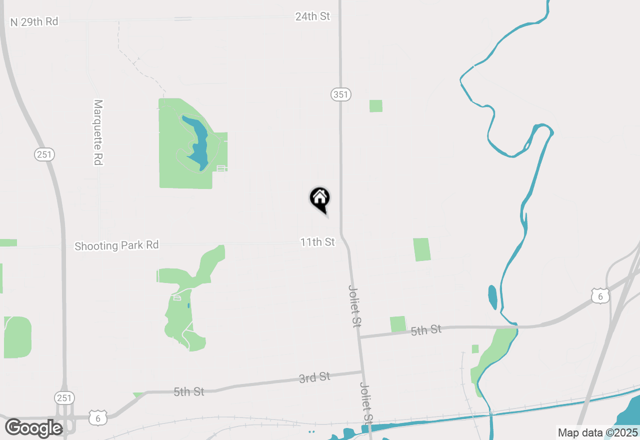 Map of 1132 Marquette Street, Lasalle, IL 61301