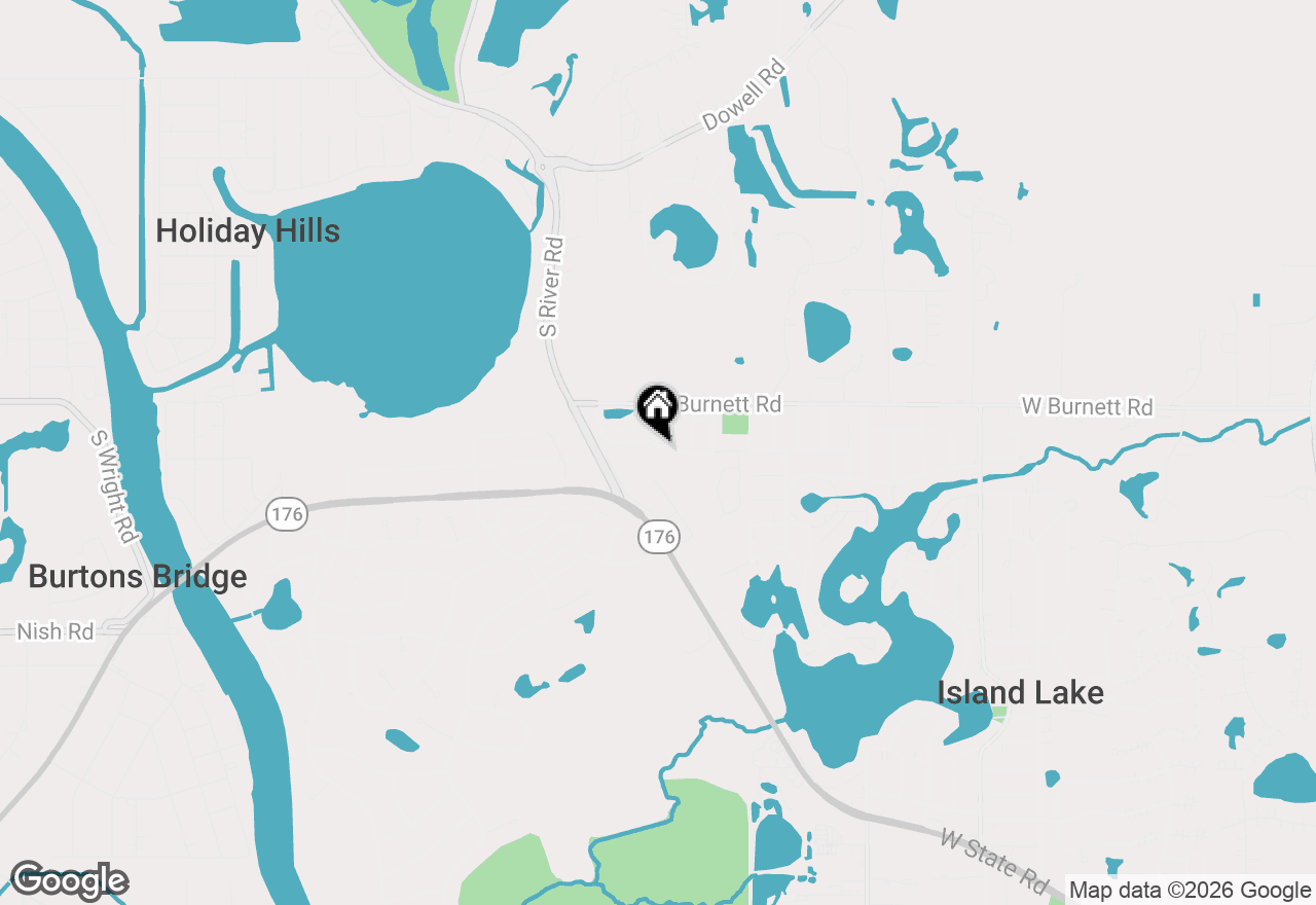 Map of 415 Newbury Drive, Island Lake, IL 60042