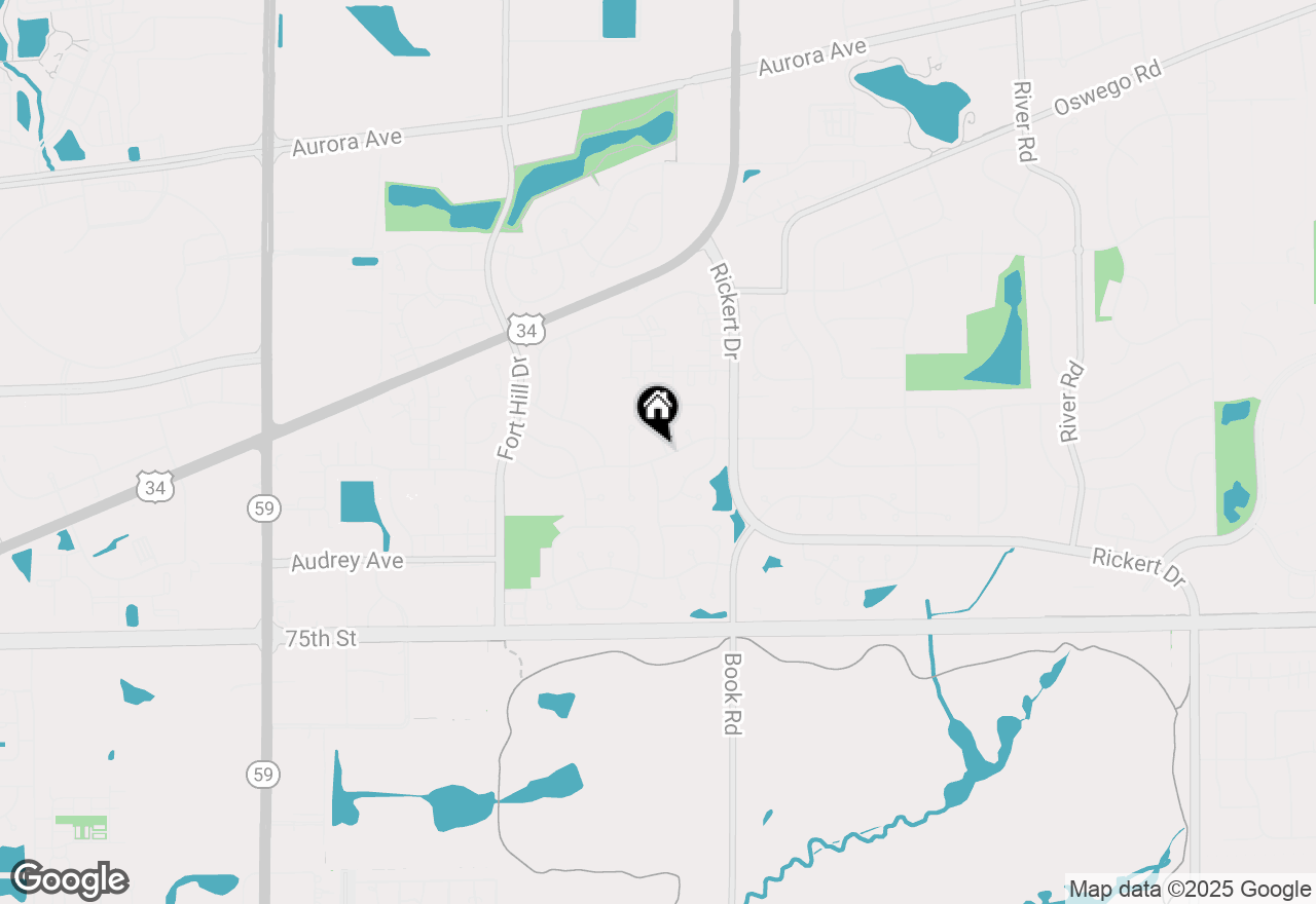 Map of 939 Lowell Lane, Naperville, IL 60540