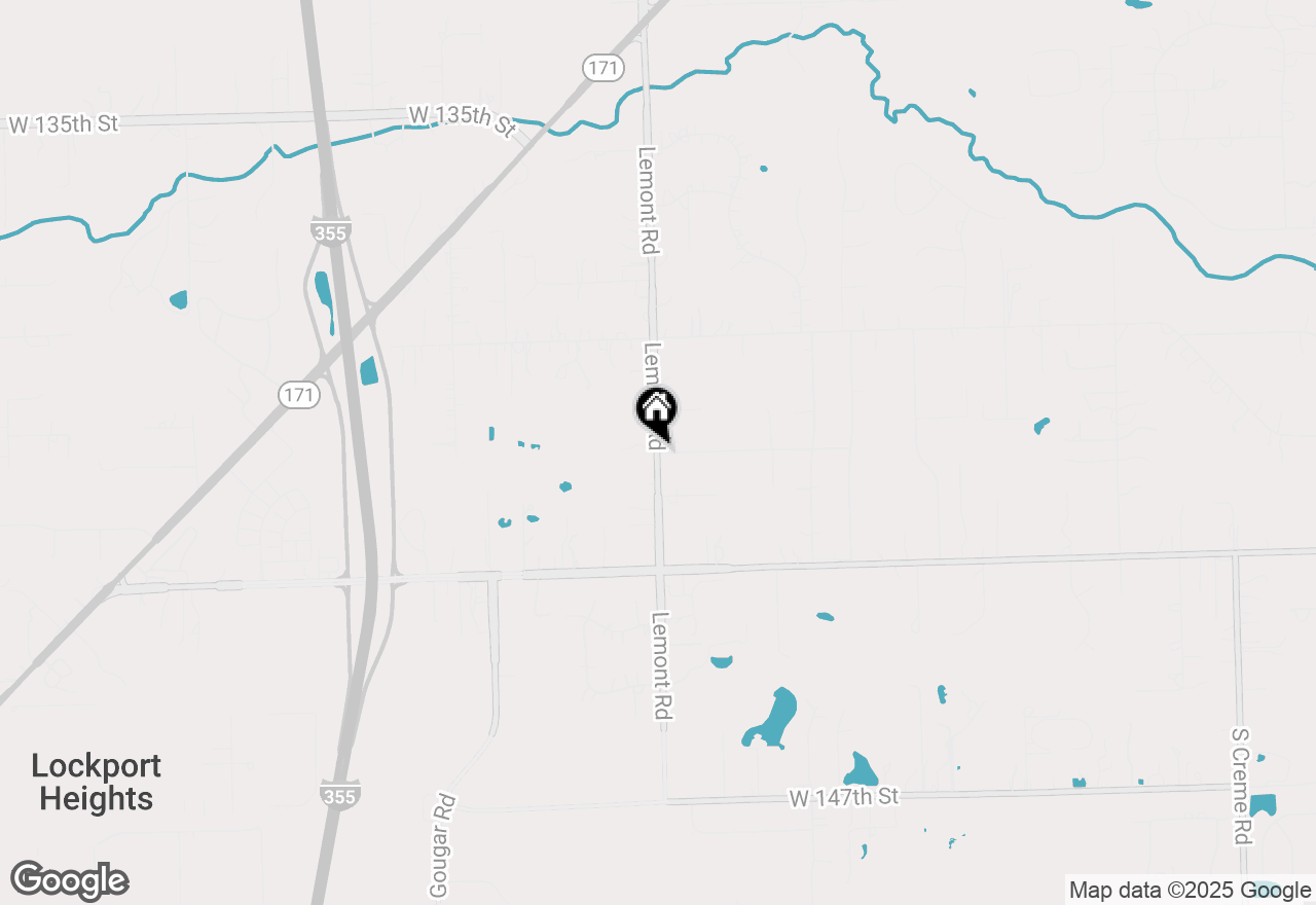 Map of 16458 W 141st Street, Lockport, IL 60441