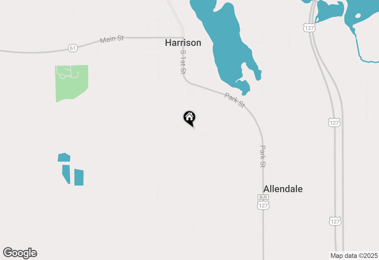 Map of 796 Old County Farm Street, Harrison, MI 48625