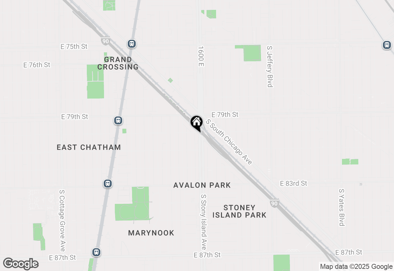 Map of 8002 S Stony Island Avenue, Chicago, IL 60617