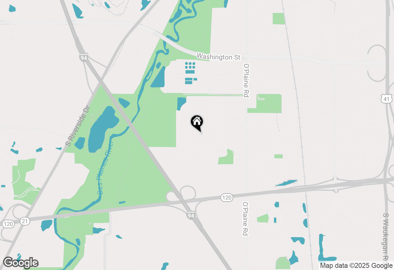 Map of 498 Calvin Court, Gurnee, IL 60031