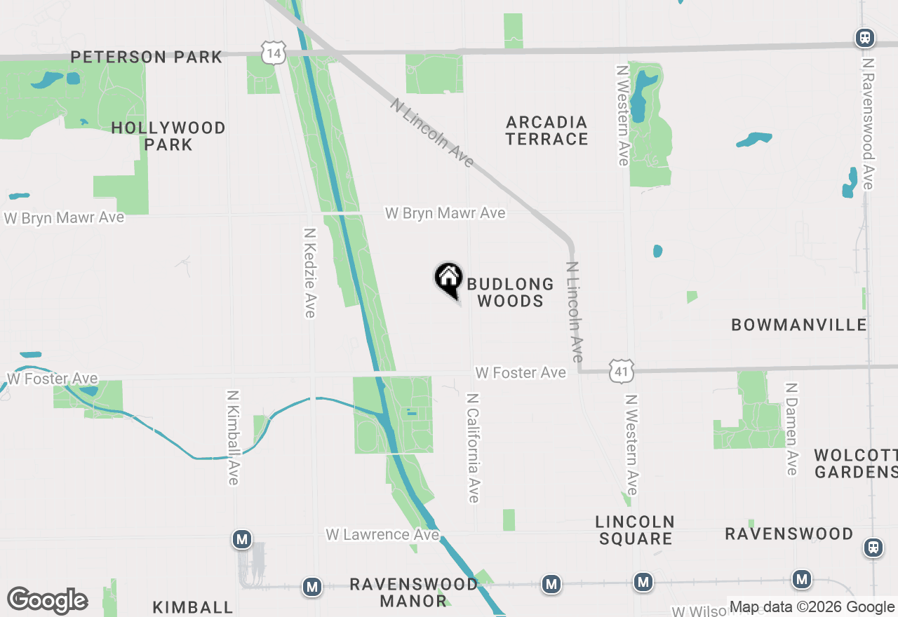 Map of 2830 W Summerdale Avenue #2, Chicago, IL 60625