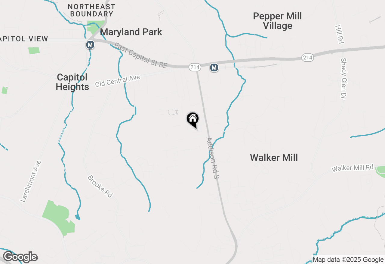 Map of 6300 Santo Place, Capitol Heights, MD 20743