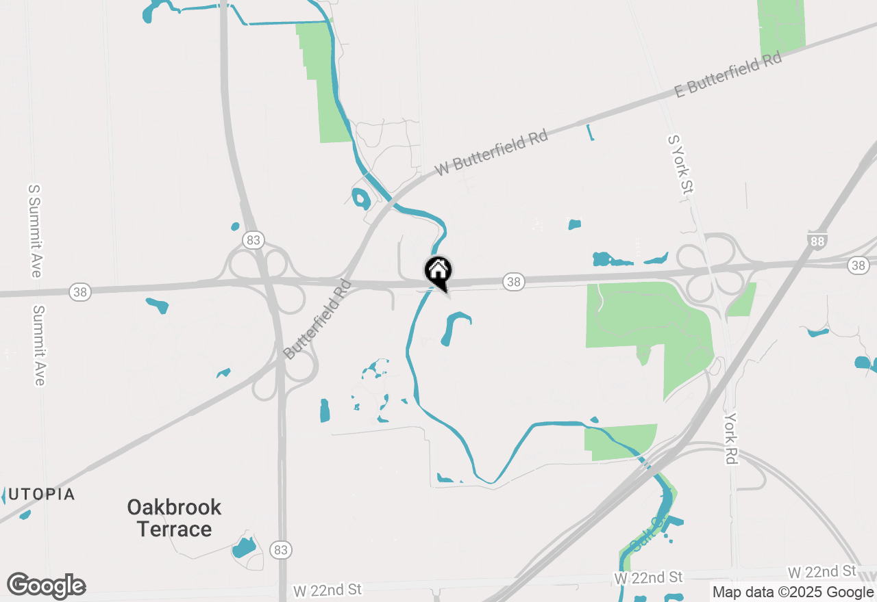 Map of 56 Forest Trail, Oak Brook, IL 60523