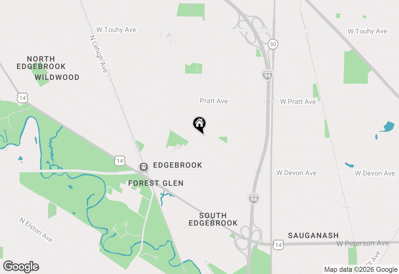 Map of 6630 N Spokane Avenue, Lincolnwood, IL 60712