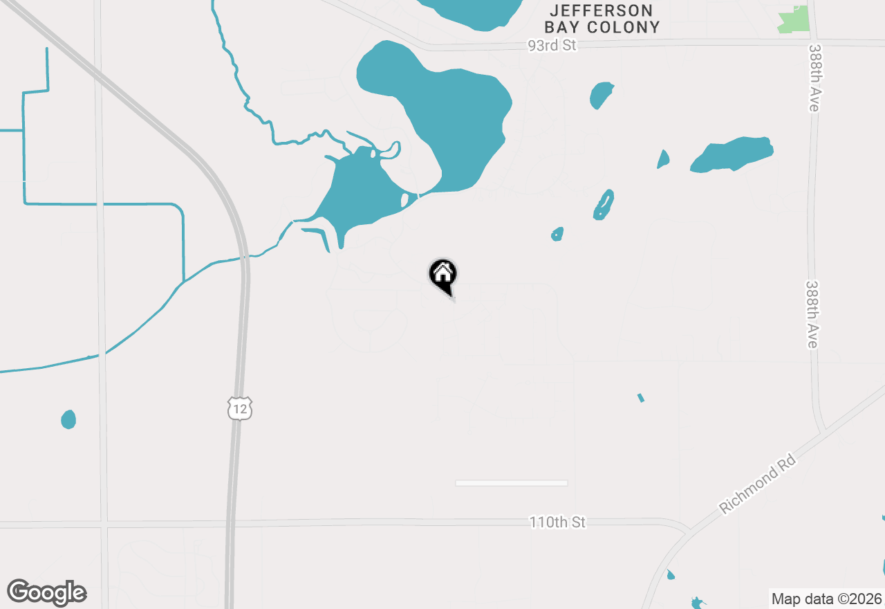 Map of 40703 102nd St, Genoa City, WI 53128
