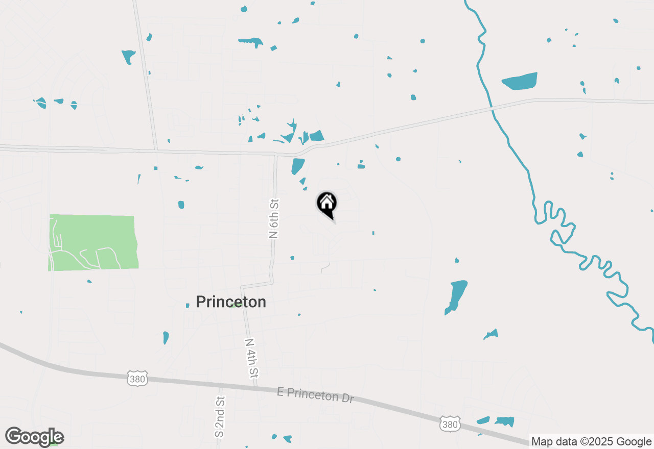 Map of 1111 Windermere Way, Princeton, TX 75407