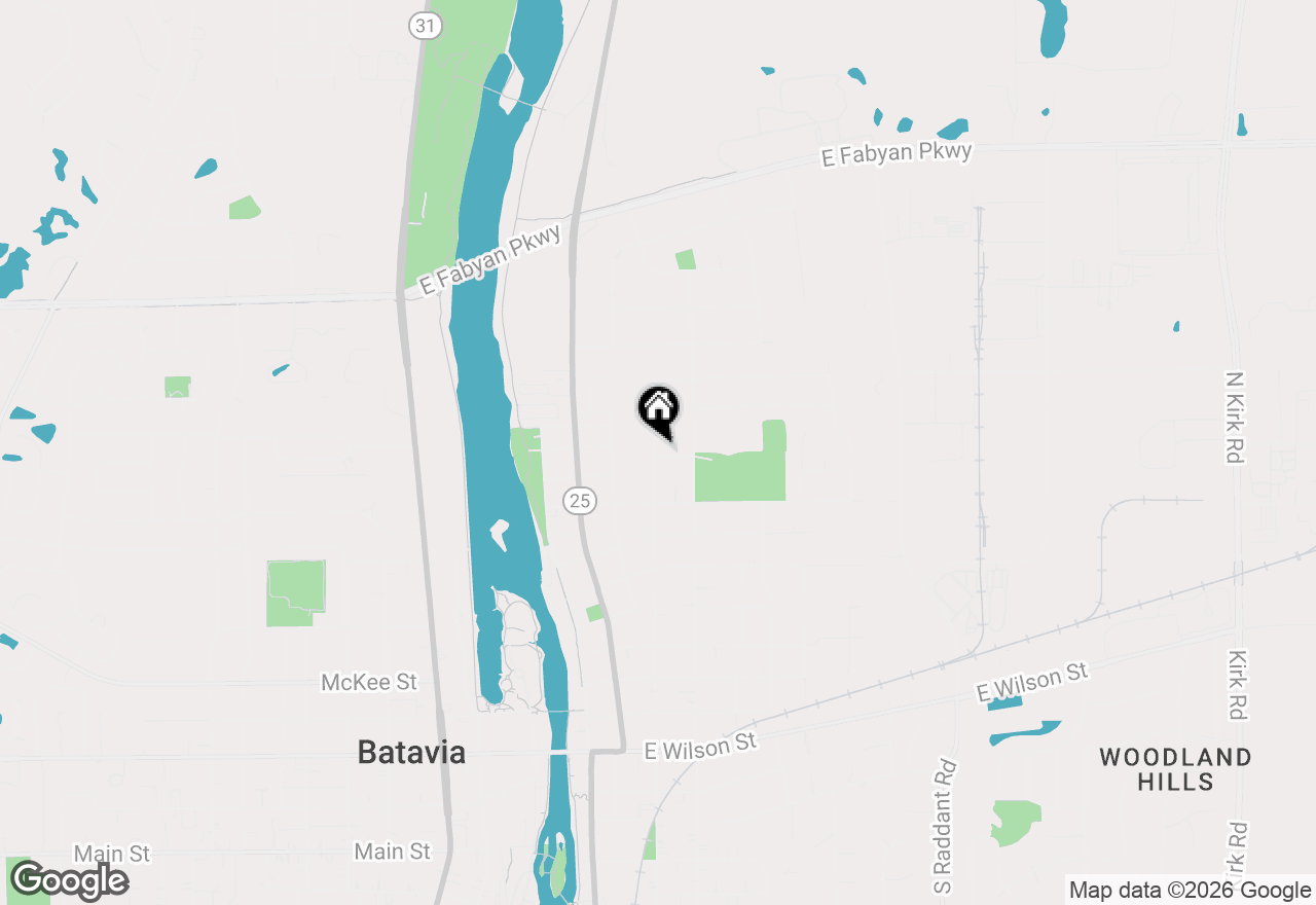 Map of 820 N Van Buren Street, Batavia, IL 60510