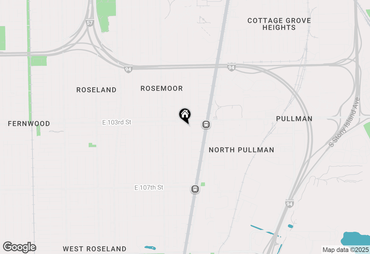 Map of 10320 S Rhodes Avenue, Chicago, IL 60628