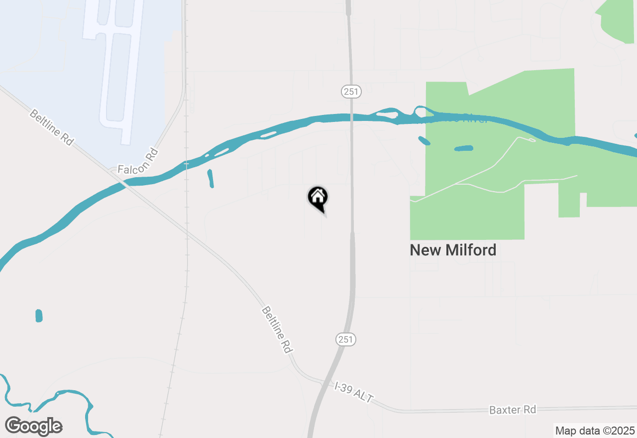 Map of 7155 Cindy Drive, Rockford, IL 61109