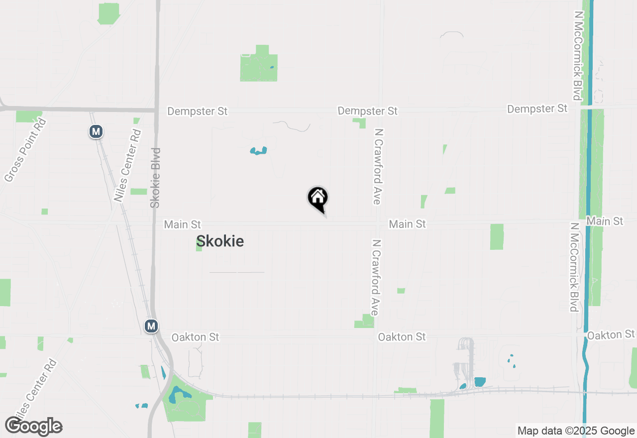 Map of 4204 Main Street, Skokie, IL 60076