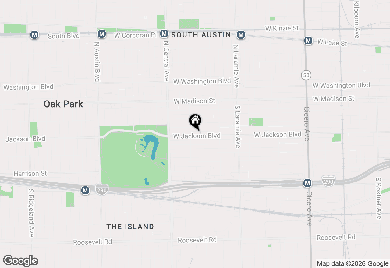 Map of 5436 W Jackson Boulevard, Chicago, IL 60644