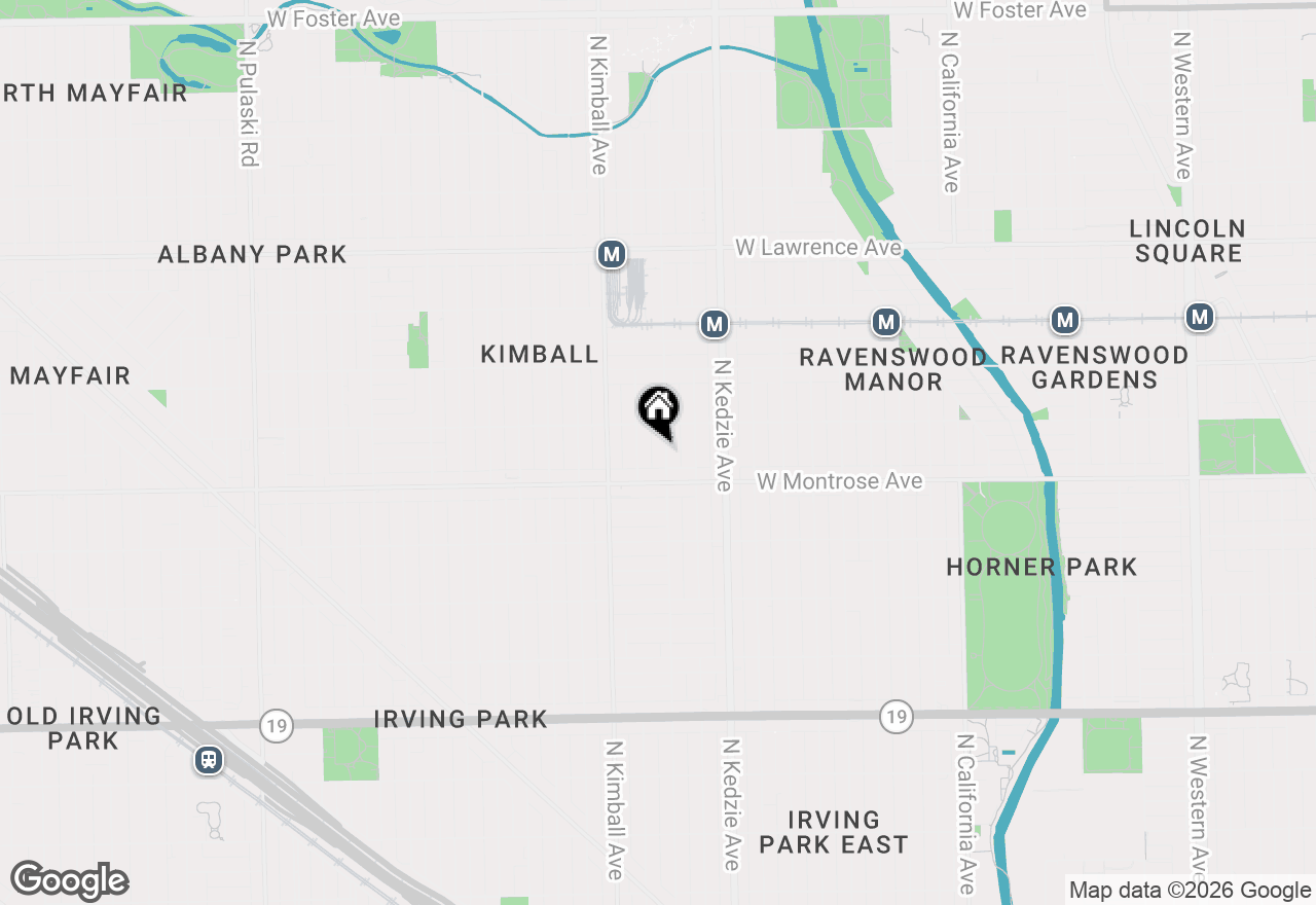 Map of 4430 N Spaulding Avenue, Chicago, IL 60625