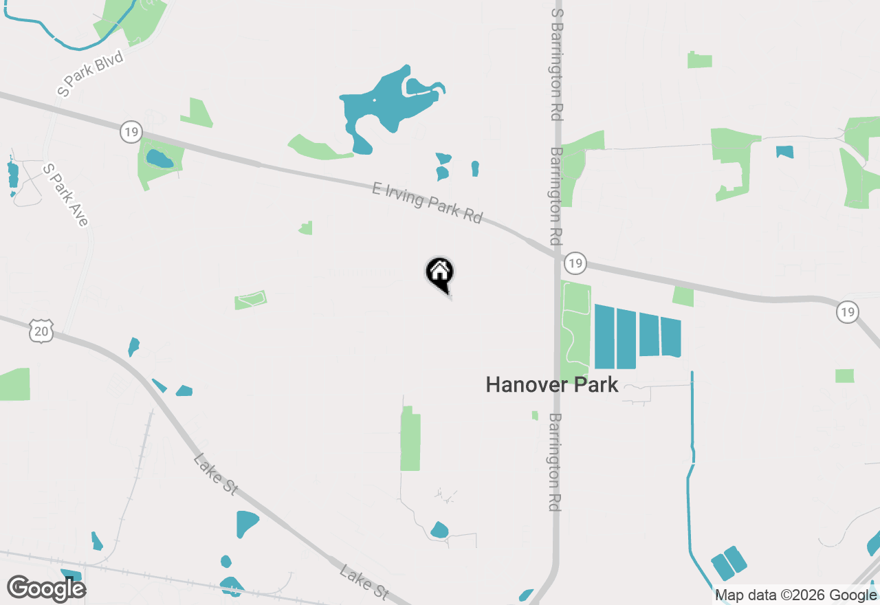 Map of 1871 Marigold Lane, Hanover Park, IL 60133