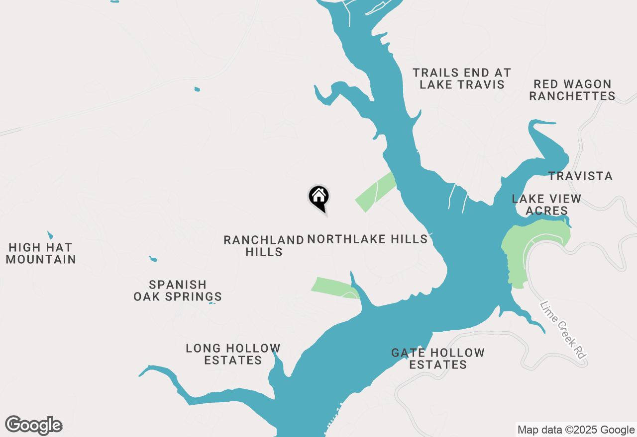 Map of 17644 W Reed Parks Rd, Jonestown, TX 78645